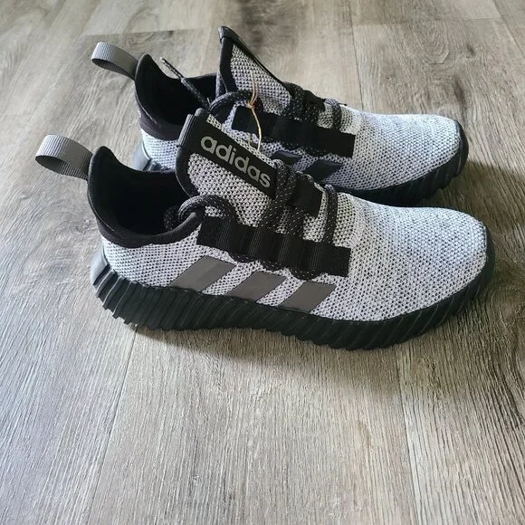 Adidas Kaptir 3.0 Iron Metallic Men’s Size 6 1/2 Wmn 7 1/2 Athletic Running Shoe - Picture 5 of 6